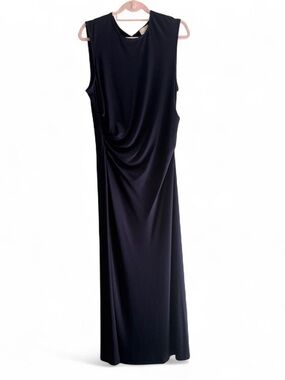 Navy blue maxi dress Luxely size 16 formal